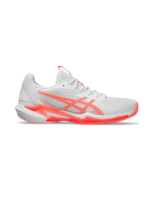 Asics Solution Solution Speed Ff 3 Clay 1042A248-100 Coral Woman | Ofertas de padel