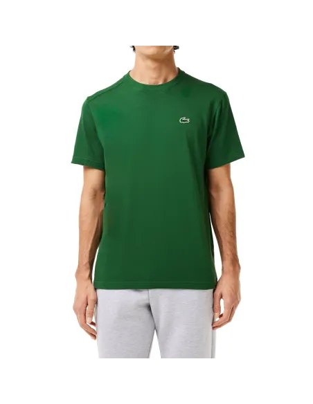 T-SHIRT LACOSTE CORE PERFORMANCE TH7618 SIW CALATHEA GREEN  - OFERTAS DE PADEL