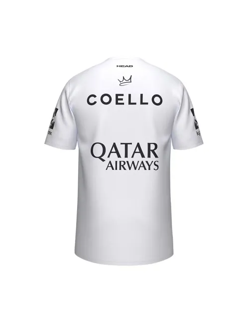 Camiseta Head Arturo Coello Patrocinador | Ofertas de padel