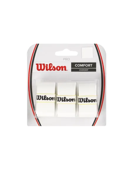 Wilson Overgrip Pro Branco | Ofertas de padel