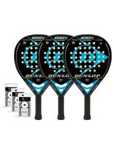 Tripack Dunlop Sonic | Ofertas de pádel