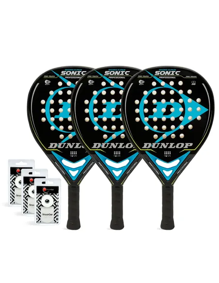 TRIPACK DUNLOP SONIC - OFERTAS DE PADEL