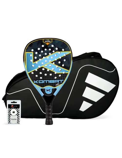 Pack Kombat Pampa Padelbag Adidas Carbon Control | Ofertas de padel