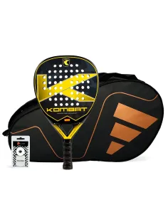 Pack Kombat Geo Padel Bag Adidas Carbon Control | Ofertas de padel