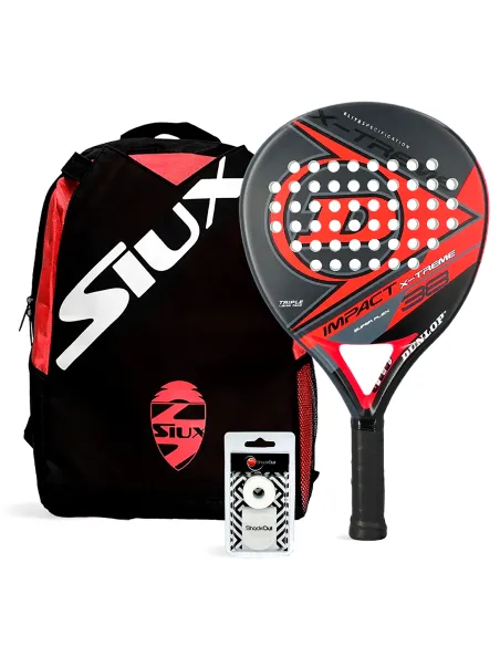 Pack Dunlop Impact Xtreme Red | Ofertas De Padel
