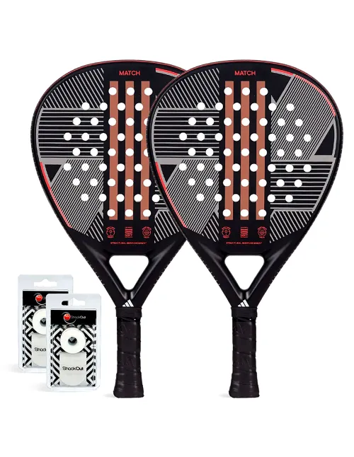 Pack Duo Adidas Match 3.3 Cooper | Ofertas De Padel