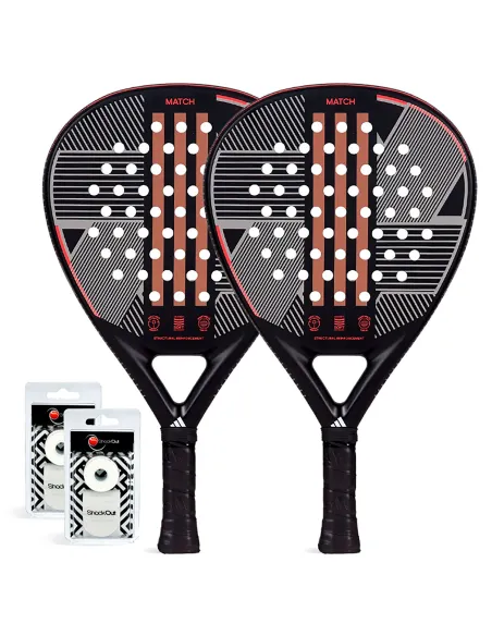 Pack Duo Adidas Match 3.3 Cooper | Ofertas De Padel