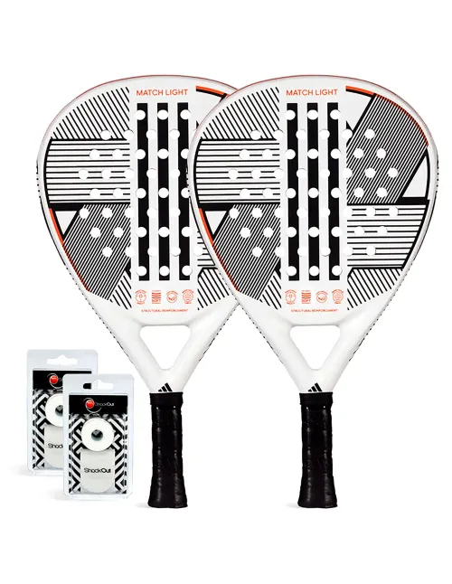 Duo Pack Adidas Match Light 3.3 | Ofertas de padel