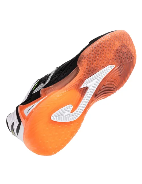 Joma Open Men Black/Orange 2501 | Ofertas de padel