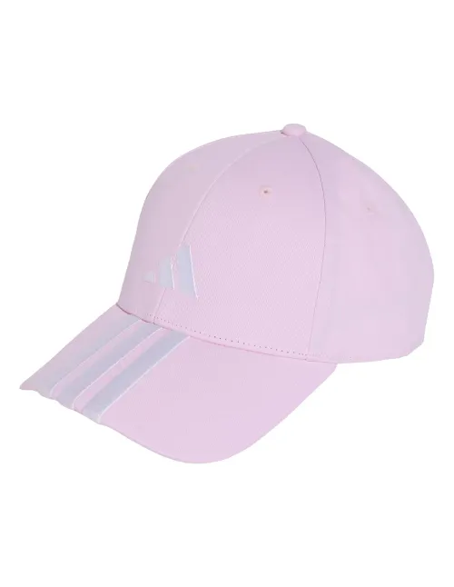 Gorra Adidas New Logo 3 Bandas Unisex Rosa | Ofertas de pádel