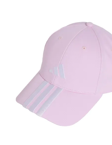 Gorra Adidas New Logo 3 Bandas Unisex Rosa | Ofertas de pádel Gorra Adidas New Logo 3 Bandas Unisex Rosa | Ofertas de pádel