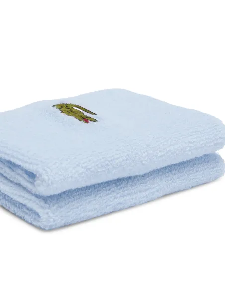 Muñequera Lacoste Blanco Rl9272 | Ofertas de pádel