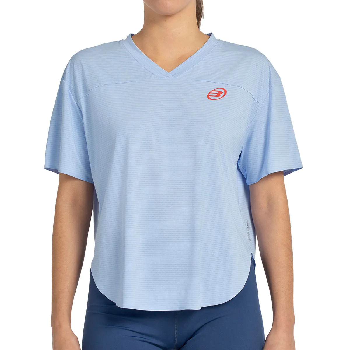 Camiseta Bullpadel Belvis Mujer Talla M, DARK BLUE (DB)