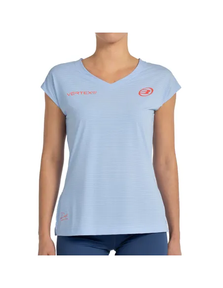 BULLPADEL DELFI 25I WOMENS SHORT SLEEVED T-SHIRT CZ92011000 LIGHT BLUE....