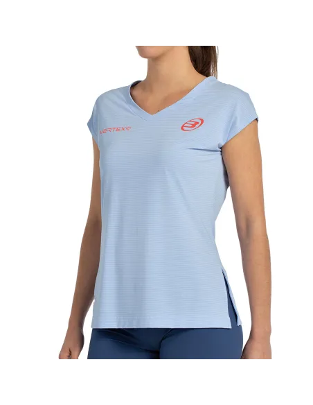 Kurzarm-Bullpadel-T-Shirt Delfi 25I Damen