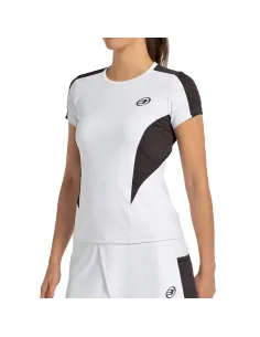 MAGLIETTA MANICHE CORTE BULLPADEL DUMIA BX69012000 BIANCA DONNA |Padel offers 2