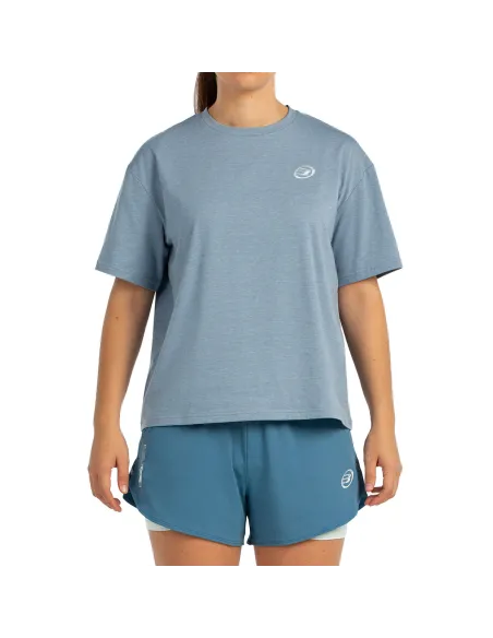 SHORT-SLEEVED BULLPADEL OYEME SHIRT AY68136000 BLUE GREEN MARL (V.JADE) WOMEN | Ofertas de padel