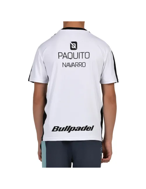 Camiseta de Manga Curta Bullpadel Paquito Júnior 25I | Ofertas de padel