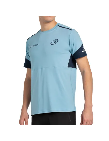 SHORT-SLEEVED BULLPADEL TELLO 25I CZ98048000 GREEN-BLUE T-SHIRT | Ofertas de padel