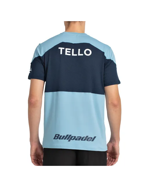 SHORT-SLEEVED BULLPADEL TELLO 25I CZ98048000 GREEN-BLUE T-SHIRT | Ofertas de padel