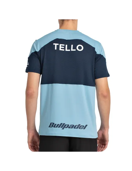 CAMISETA MANGA CURTA BULLPADEL TELLO 25I CZ98048000 VERDE AZULADO | Ofertas de padel