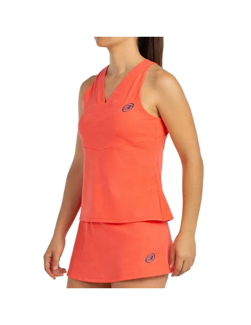 CAMISETA DE ALÇAS BULLPADEL CORTEGA CB42055000 GERÂNIO PARA MULHER | Ofertas de padel