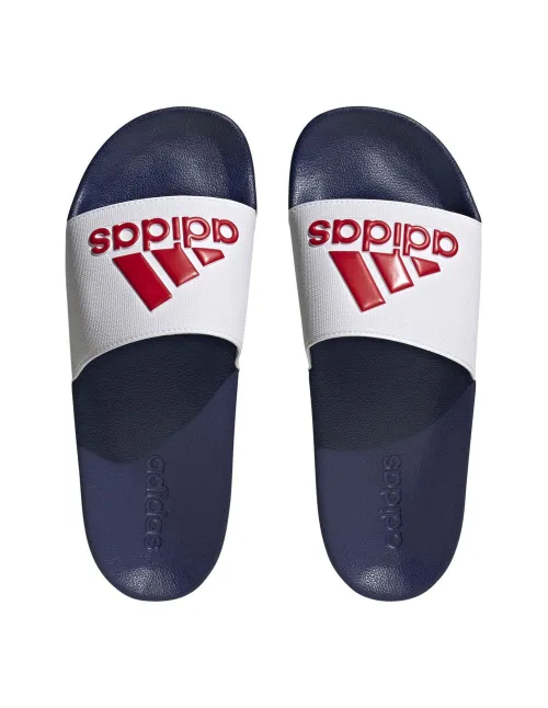 Flip-flops Adidas Adilette Shower White/Red UNISEX HQ6885 | Ofertas de padel