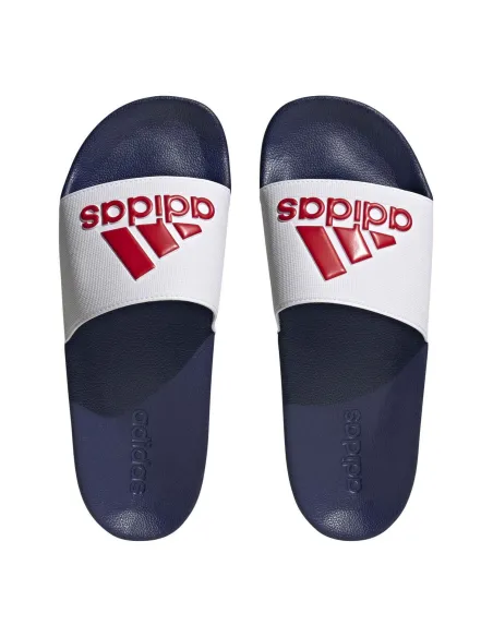 Chanclas Adidas Adilette Shower Branco/Vermelho UNISEX HQ6885 | Ofertas de padel