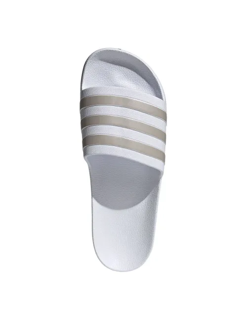Flip-flops Adidas Adilette Aqua White/Gold UNISEX EF1730 | Ofertas de padel