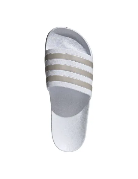 Chanclas Adidas Adilette Aqua Bianco/Oro UNISEX EF1730 |Padel offers