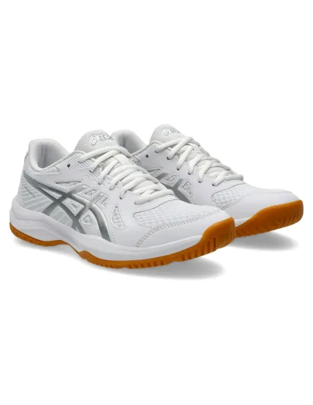 Asics Upcourt 6 Weiss Damen 1072A107