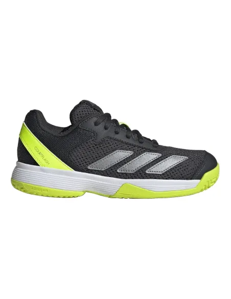 Adidas Courtflash K Ji2449 Junior Negro | Ofertas de padel