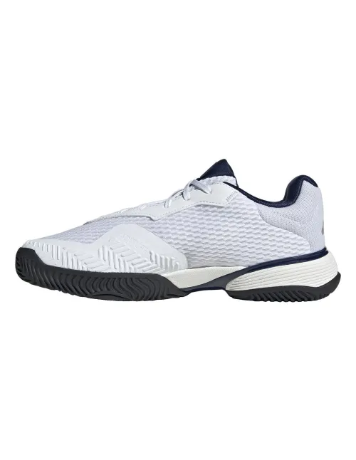 Chaussures Adidas Barricade K Blanc Junior | Ofertas De Padel