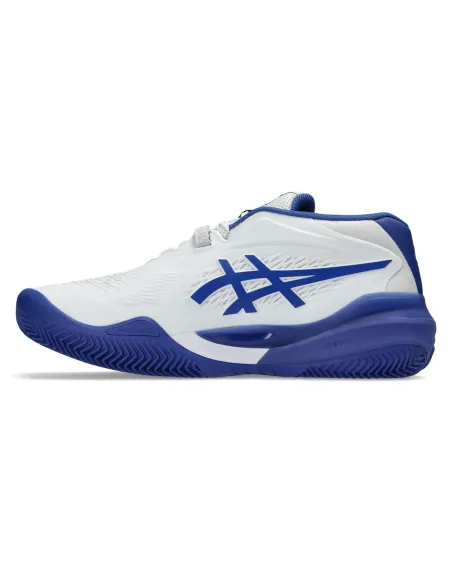 Asics Gel-resolution X Clay 1041A485 101 WHITE BLUE | Ofertas de padel