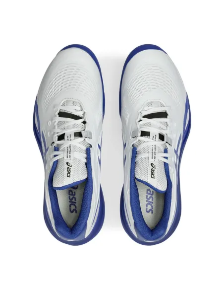 Asics Gel-resolution X Clay 1041A485 101 WHITE BLUE | Ofertas de padel