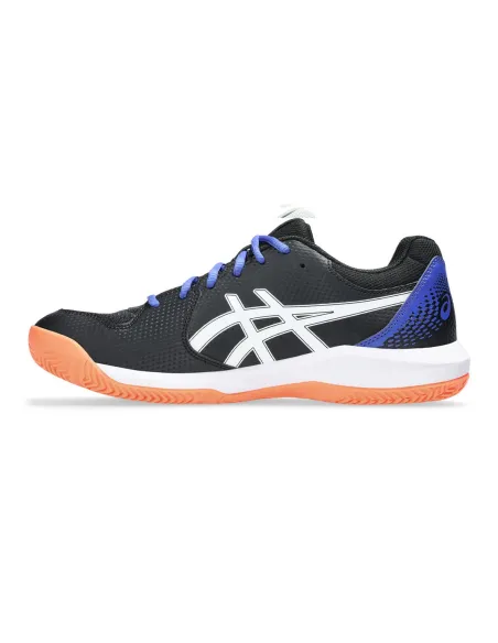 Asics Gel-dedicate 8 Padel BLACK/BLUE/ORANGE 1041A414 | Ofertas de padel