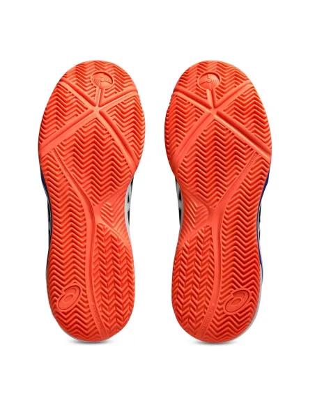 Asics Gel-dedicate 8 Padel PRETO/AZUL/LARANJA 1041A414 | Ofertas de padel