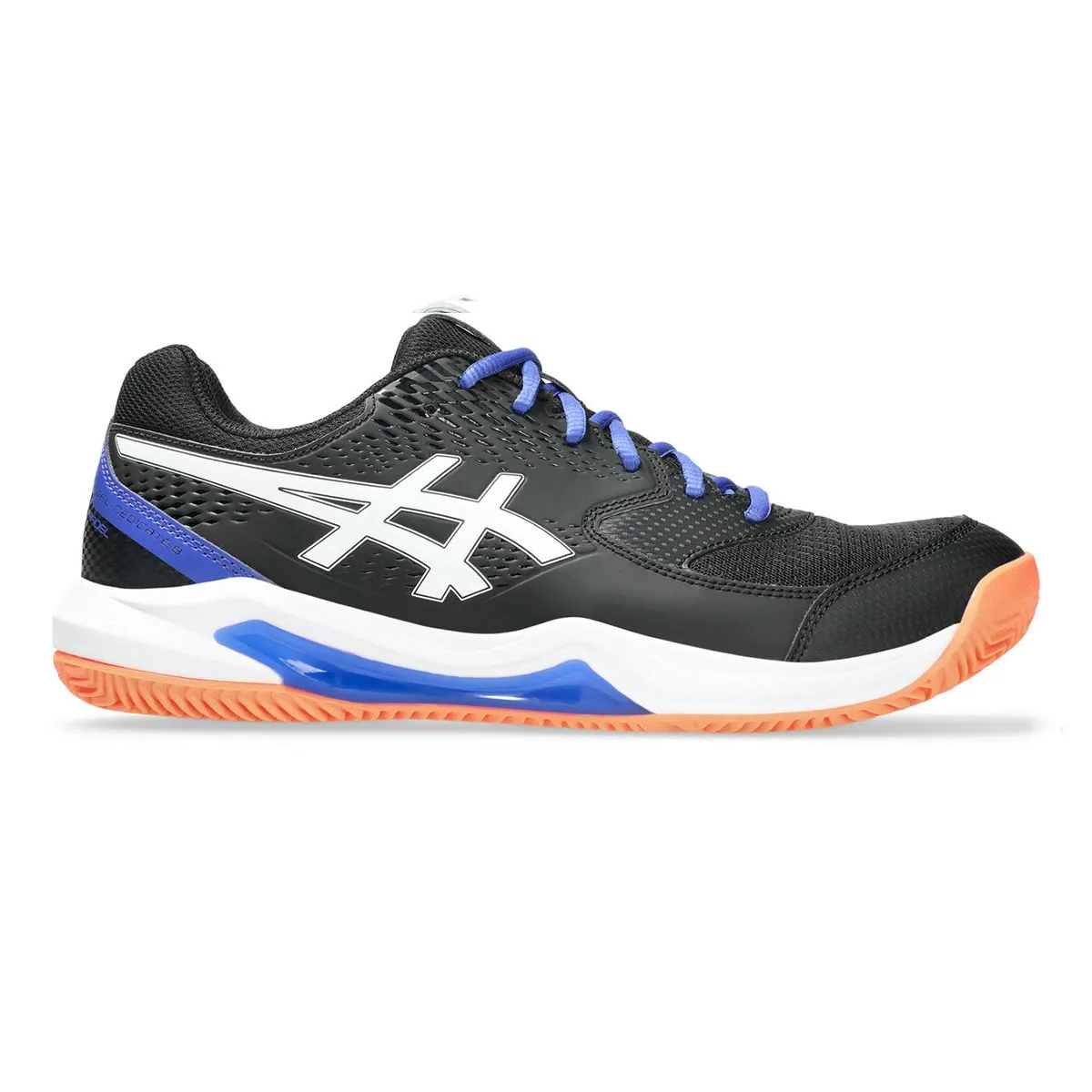 Asics Gel-dedicate 8 Padel Negro/azul/naranja 1041a414 Talla 40.5