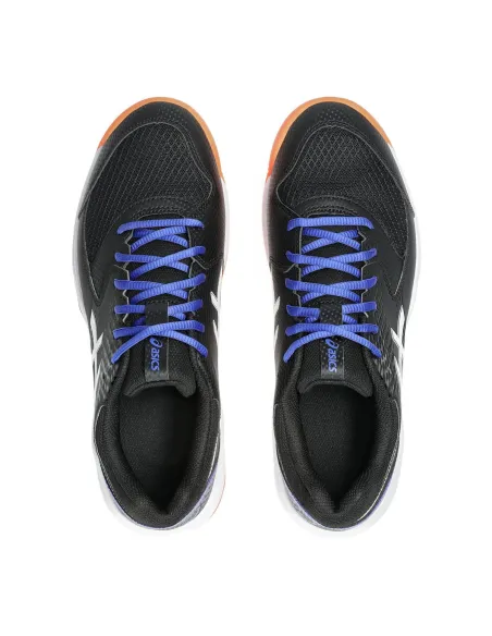 Asics Gel-dedicate 8 Padel BLACK/BLUE/ORANGE 1041A414 | Ofertas de padel