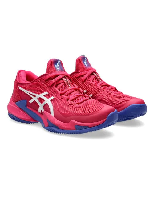 Asics Court FF 3 Clay 1042A221 700 MULHER FUCSIA | Ofertas de padel