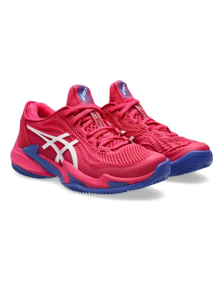 Asics Court FF 3 Clay 1042A221 700 Mujer Fucsia | Ofertas de padel