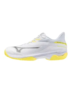 Mizuno WAVE EXCEED COURT Padel BLANCO MUJER 61GB2523 | Ofertas de pádel
