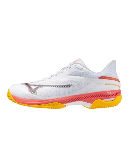 Mizuno Wave Exceed Court Cc Coral 61Gc2520 | Ofertas de pádel