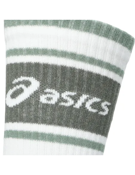 Pack 3 Socken Asics Logo Crew Sock Weiss