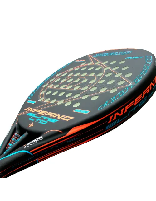 Dunlop Inferno Elite Ltd Blue Orange | Padel Deals