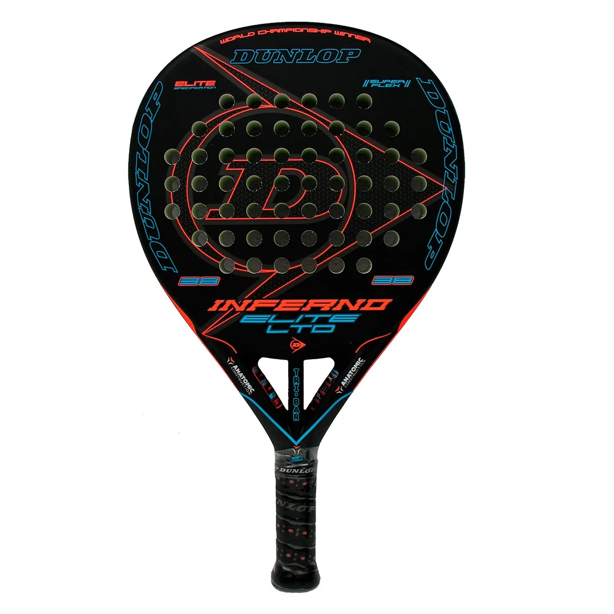 Dunlop Inferno Elite Lt G1 Hl Azul Naranja, Negro