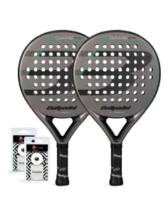 Pack Dúo Bullpadel Game Controllo Grigio |Padel offers