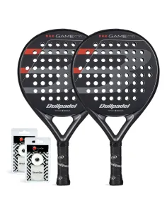 Duo Pack Bullpadel Game Control Black | Ofertas de padel