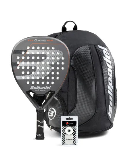 Pack Bullpadel Game Power Grey Bag Avant | Ofertas de padel
