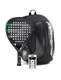 Pack Bullpadel Game Power Black Zaino Avant |Padel offers